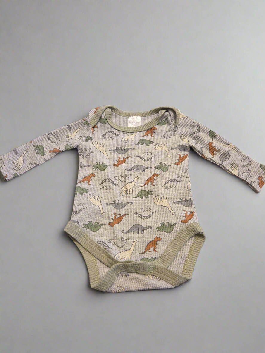 0/3 month little beginning bodysuit