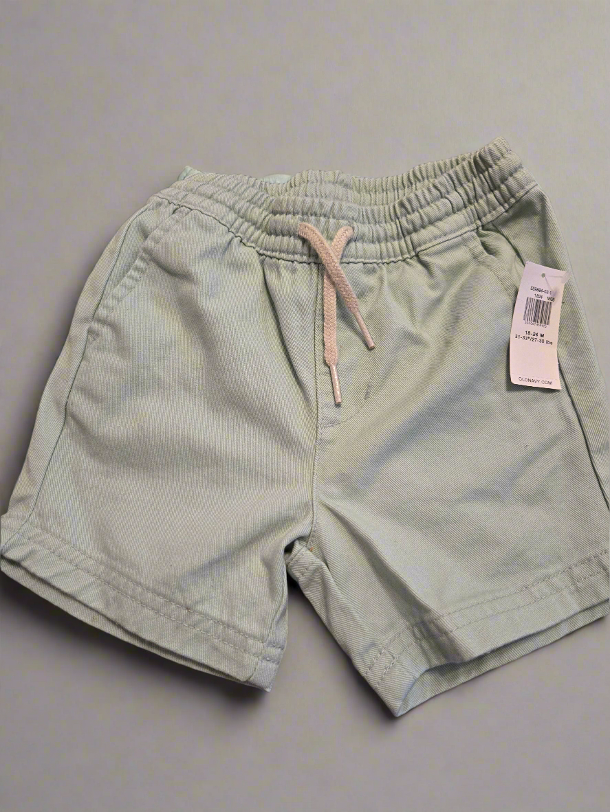 Nwt 18/24 month old navy shorts