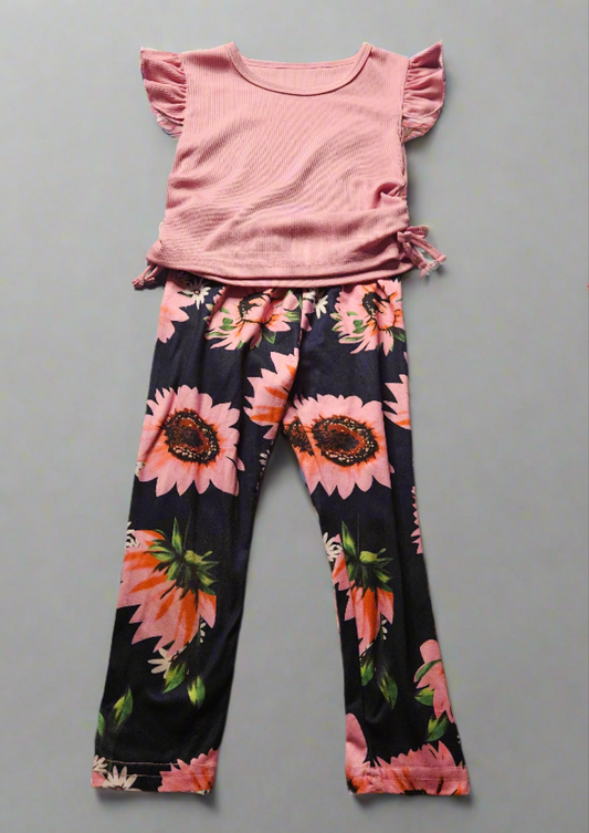 Girls size 4-5 blouse and pants set