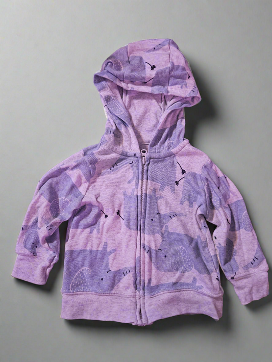 Carter's 0-3m zip-up sweater