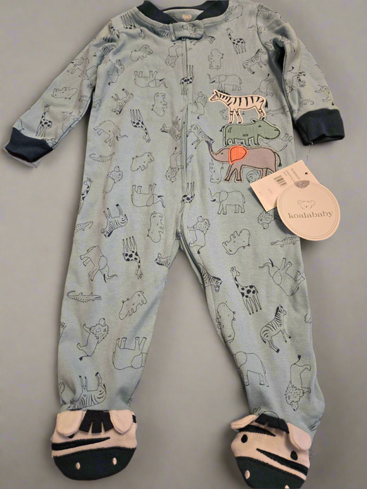 Nwt 6/9 footie pjs