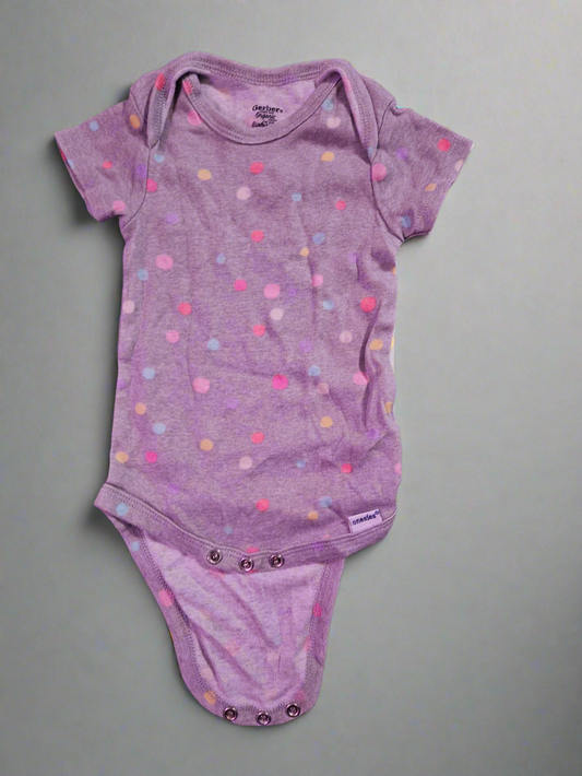 Gerber 3-9m onesie organic