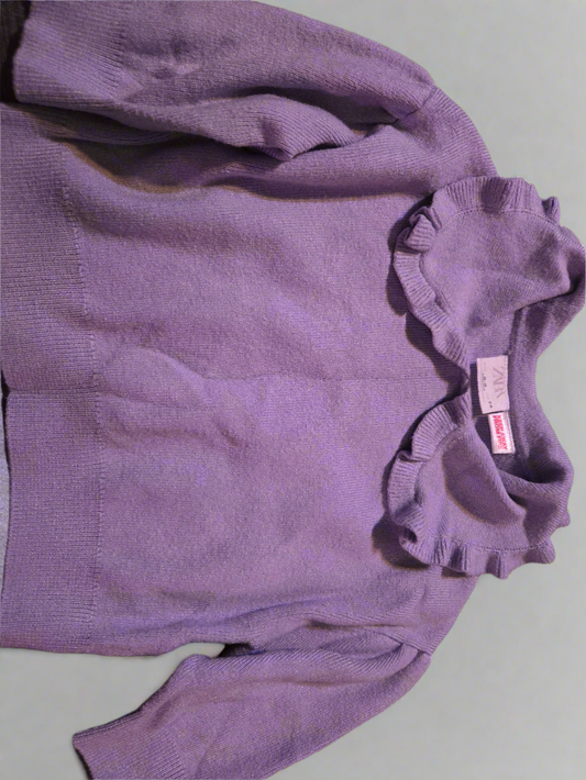 Zara peter pan collar sweater